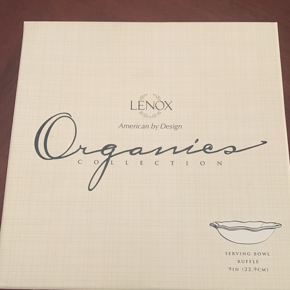 Brand new with tags Lenox Organics collections serving bowl - Picture 2 of 6
